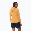 Moteriškos trekkinginės striukės Jack Wolfskin Modesto Hooded yellow 1706254 2