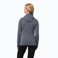 Jack Wolfskin moteriška trekingo striukė Kolbenberg Hooded FZ grey 1711071 2