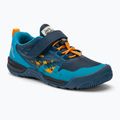 Jack Wolfskin Vili Action Low vaikiški trekingo batai tamsiai mėlyni 4056851