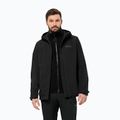 Vyriška striukė 3in1 Jack Wolfskin Taubenberg 3In1 black 6001 3