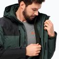 Jack Wolfskin vyriška striukė nuo lietaus Jasper 3in1 black olive 6