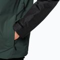 Jack Wolfskin vyriška striukė nuo lietaus Jasper 3in1 black olive 7