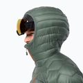 Jack Wolfskin Alpspitze Down Hoody hedge green vyriška slidinėjimo striukė 3