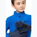 Vaikiškos žygio pirštinės Jack Wolfskin Fleece Glove night blue 2