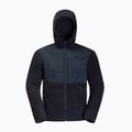 Vyriškas fliso džemperis Jack Wolfskin Felslicht Hooded night blue 8