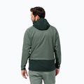 Jack Wolfskin Alpspitze Ins Hybridge hedge žalia vyriška striukė nuo lietaus 2