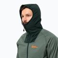Jack Wolfskin Alpspitze Ins Hybridge hedge žalia vyriška striukė nuo lietaus 4
