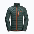 Jack Wolfskin vyriška pūkinė striukė Routeburn Pro Ins black olive 6