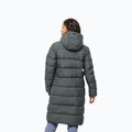 Moteriškas pūstas paltas Jack Wolfskin Frozen Palace slate green 2
