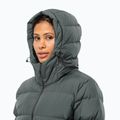 Moteriškas pūstas paltas Jack Wolfskin Frozen Palace slate green 3