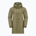 Moteriškas lietaus paltas Jack Wolfskin Cape West Coat bay leaf 7