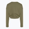 Moteriškas džemperis adidas Hyperglam Crop Crew focus olive 2