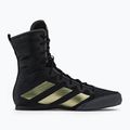 adidas Box Hog 4 bokso bateliai juodos ir auksinės spalvos GZ6116 2