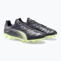 Vyriški futbolo bateliai PUMA King Pro 21 FG juodi ir žali 106549 05 4