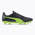 Vyriški futbolo bateliai PUMA King Hero 21 FG juodi ir žali 106554 05 2
