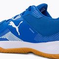 PUMA Solarflash Jr II vaikiški rankinio bateliai mėlyna ir balta 106883 03 10