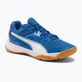 PUMA Solarflash II tinklinio bateliai mėlyna ir balta 106882 03