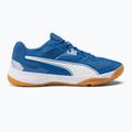 PUMA Solarflash II tinklinio bateliai mėlyna ir balta 106882 03 2