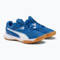 PUMA Solarflash II tinklinio bateliai mėlyna ir balta 106882 03 4