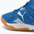 PUMA Solarflash II tinklinio bateliai mėlyna ir balta 106882 03 8