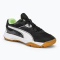 PUMA Solarflash Jr II vaikiški rankinio bateliai juodi 106883 01