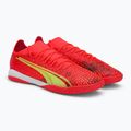 Vyriški futbolo bateliai PUMA Ultra Match IT oranžiniai 106904 03 4