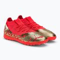 Vaikiški futbolo bateliai PUMA Future Z 3.4 Neymar Jr. TT oranžinė ir auksinė 107108 01 4