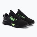 Vyriški bėgimo bateliai PUMA Retaliate 2 black-green 376676 23 5
