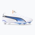 Vyriški futbolo bateliai PUMA King Ultimate MXSG puma white/puma black/blue glimmer/ultra orange 2
