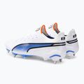 Vyriški futbolo bateliai PUMA King Ultimate MXSG puma white/puma black/blue glimmer/ultra orange 3