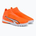 Vyriški futbolo bateliai PUMA Ultra Match+ Ll TT oranžiniai 107245 01 4