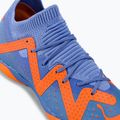 Vaikiški futbolo bateliai PUMA Future Match IT+Mid JR mėlyni ir oranžiniai 107198 01 10