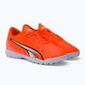 Vaikiški futbolo bateliai PUMA Ultra Play TT oranžiniai 107236 01 4