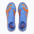 Vaikiški futbolo bateliai PUMA Future Match TT+Mid JR mėlyni ir oranžiniai 107197 01 13