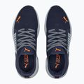 Vyriški bėgimo batai PUMA Softride Premier Slip-On navy/platinum gray/ultra orange 13