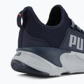 Vyriški bėgimo batai PUMA Softride Premier Slip-On navy/platinum gray/ultra orange 9