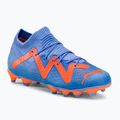 Vaikiški futbolo bateliai PUMA Future Match FG/AG JR mėlyni ir oranžiniai 107195 01