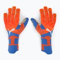 PUMA Future Ultimate Nc oranžinės ir mėlynos vartininko pirštinės 041841 01