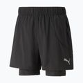Vyriški PUMA Run 2In1 5" bėgimo šortai juodi 523277 01