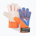 PUMA vaikiškos vartininko pirštinės Ultra Grip 4 RC ultra orange/blue glimmer 5