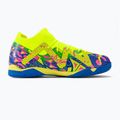 Vaikiški futbolo bateliai PUMA Future Match Energy IT + Mid Jr ultra blue/yellow alert/luminous pink 2