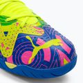 Vaikiški futbolo bateliai PUMA Future Match Energy IT + Mid Jr ultra blue/yellow alert/luminous pink 7