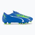 Vyriški futbolo bateliai PUMA Ultra Play FG/AG ultra blue/puma white/pro green 2