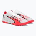 Vyriški futbolo bateliai PUMA Ultra Match TT puma white/puma black/fire orchid 6