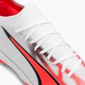 Vyriški futbolo bateliai PUMA Ultra Match TT puma white/puma black/fire orchid 10