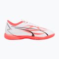 Vaikiški futbolo bateliai PUMA Ultra Play IT Jr puma white/puma black/fire orchid 12