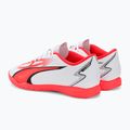 Vaikiški futbolo bateliai PUMA Ultra Play IT Jr puma white/puma black/fire orchid 3