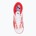 Vaikiški futbolo bateliai PUMA Ultra Play IT Jr puma white/puma black/fire orchid 6