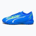 Vaikiški futbolo bateliai PUMA Ultra Play TT Jr ultra blue/puma white/pro green 7