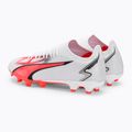 Vyriški futbolo bateliai PUMA Ultra Match FG/AG puma white/puma black/fire orchid 3